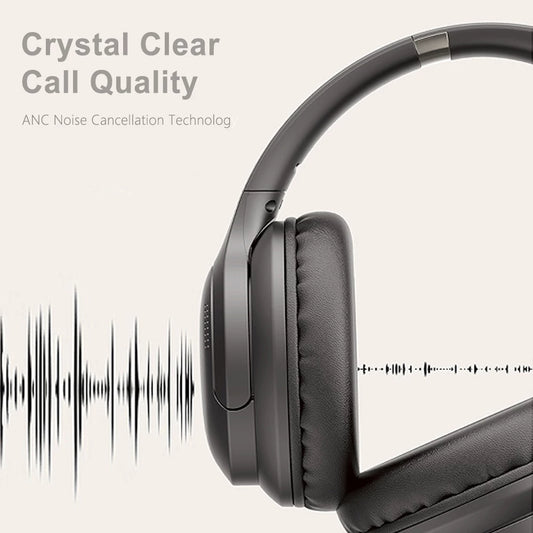 Orashare HS01 Wireless Headphones with ANC Noise Canceling Foldable Bluetooth Headset and Built-in Mic