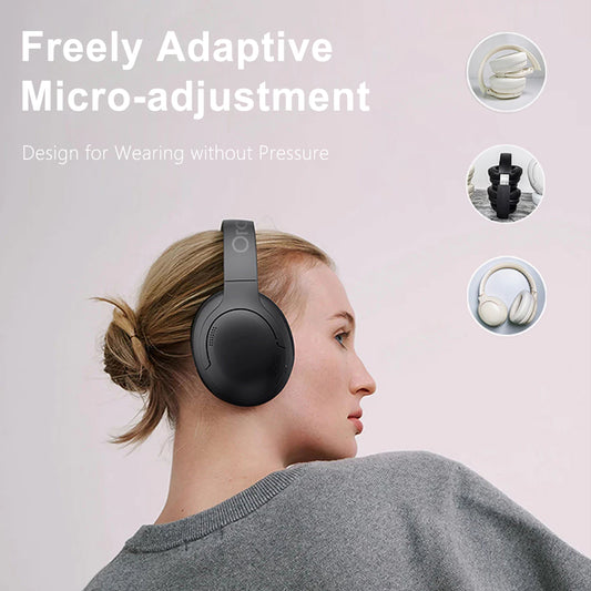 Orashare HS01 Wireless Headphones with ANC Noise Canceling Foldable Bluetooth Headset and Built-in Mic